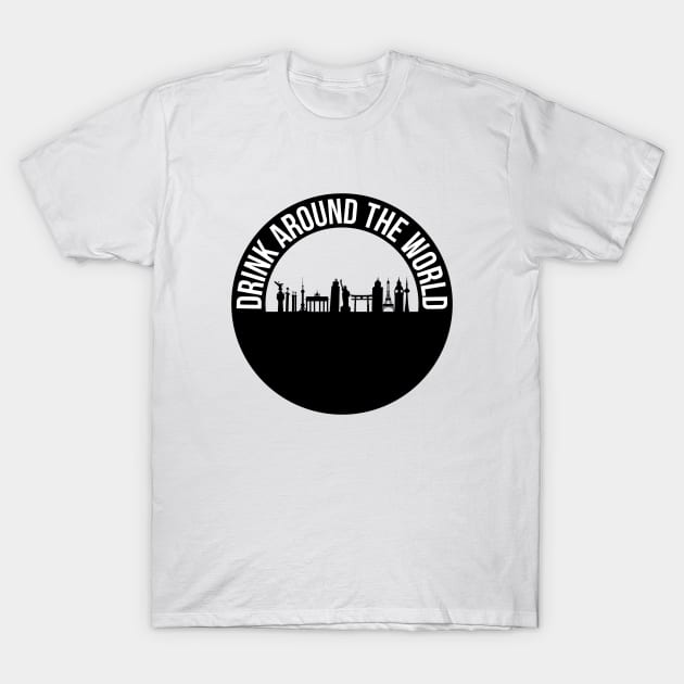 Drink Around the World T-Shirt by FandomTrading